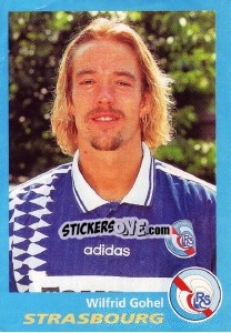 Sticker Wilfrid Gohel - FOOT 1995-1996 - Panini