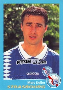 Cromo Marc Keller - FOOT 1995-1996 - Panini