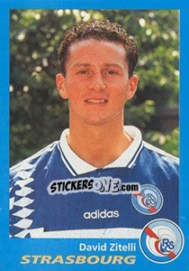 Cromo David Zitelli - FOOT 1995-1996 - Panini