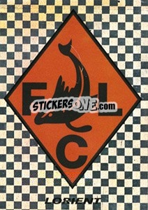 Sticker Écusson - FOOT 1995-1996 n. 381 - Panini