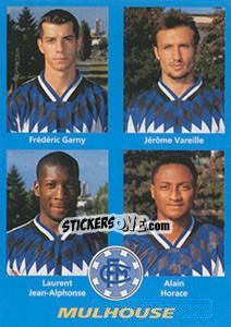 Cromo Frédéric Garny / Jérôme Vareille / Laurent Jean-Alphonse / Alain Horace