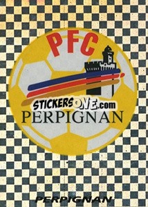 Sticker Écusson - FOOT 1995-1996 - Panini