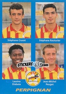 Sticker Stéphane Crucet / Stéphane Rauturier / Lassina Diabate / Jean-Michel Peuget