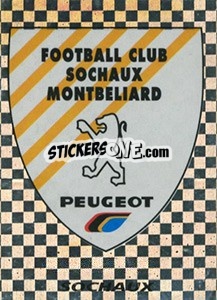 Sticker Écusson - FOOT 1995-1996 - Panini