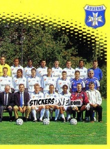 Figurina Équipe - FOOT 1997-1998 - Panini