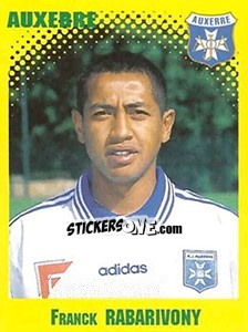 Sticker Franck Rabarivony - FOOT 1997-1998 n. 6 - Panini