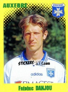 Sticker Frederic Danjou - FOOT 1997-1998 n. 8 - Panini