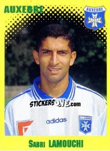 Sticker Sabri Lamouchi - FOOT 1997-1998 - Panini