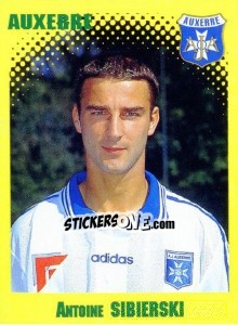 Cromo Antoine Sibierski - FOOT 1997-1998 n. 13 - Panini