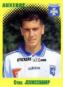 Sticker Cyril Jeunechamp - FOOT 1997-1998 n. 15 - Panini