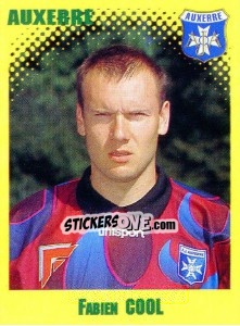Figurina Fabien Cool - FOOT 1997-1998 n. 16 - Panini
