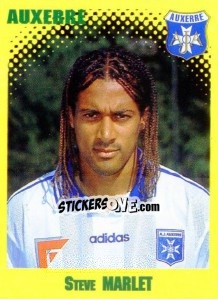 Figurina Steve Marlet - FOOT 1997-1998 n. 17 - Panini