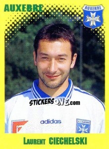 Sticker Laurent Ciechelski - FOOT 1997-1998 n. 19 - Panini
