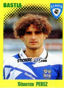 Figurina Sebastian Perez - FOOT 1997-1998 n. 24 - Panini