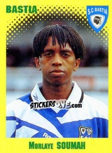 Sticker Morlaye Soumah - FOOT 1997-1998 n. 25 - Panini