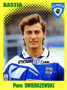 Sticker Piotr Swierczewski - FOOT 1997-1998 - Panini