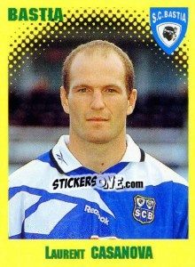 Sticker Laurent Casanova - FOOT 1997-1998 n. 38 - Panini