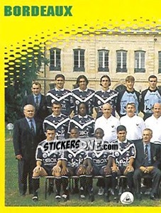 Sticker Équipe - FOOT 1997-1998 - Panini