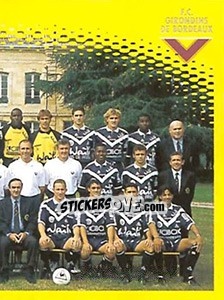 Sticker Équipe - FOOT 1997-1998 - Panini