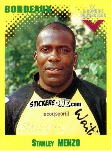 Sticker Stanley Menzo - FOOT 1997-1998 - Panini