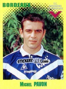 Cromo Michel Pavon - FOOT 1997-1998 - Panini