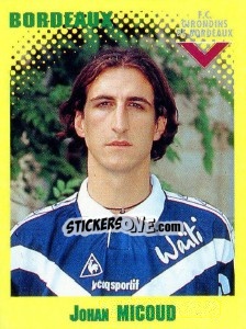 Sticker Johan Micoud - FOOT 1997-1998 n. 48 - Panini