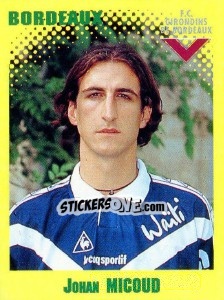 Sticker Johan Micoud - FOOT 1997-1998 - Panini