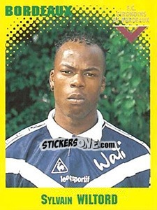 Sticker Sylvain Wiltord - FOOT 1997-1998 - Panini