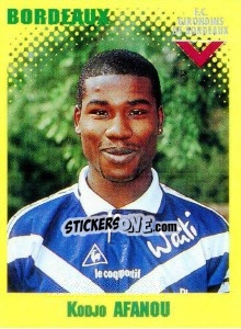 Cromo Kodjo Afanou - FOOT 1997-1998 - Panini