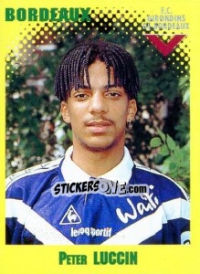 Sticker Peter Luccin - FOOT 1997-1998 - Panini