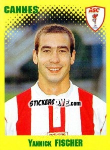 Sticker Yannick Fischer - FOOT 1997-1998 n. 63 - Panini