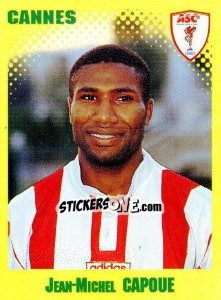 Figurina Jean-Michel Capoue - FOOT 1997-1998 n. 65 - Panini