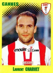 Sticker Laurent Charvet - FOOT 1997-1998 - Panini