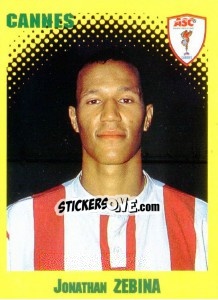 Sticker Jonathan Zebina - FOOT 1997-1998 - Panini