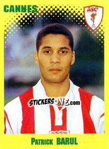 Sticker Patrick Barul - FOOT 1997-1998 - Panini