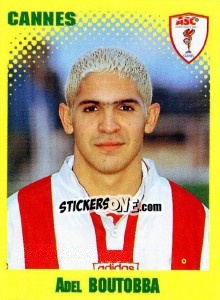 Figurina Adel Boutobba - FOOT 1997-1998 n. 72 - Panini