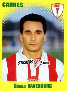 Sticker Gerald Vanenburg - FOOT 1997-1998 n. 74 - Panini