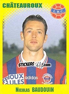 Sticker Nicolas Baudouin - FOOT 1997-1998 - Panini