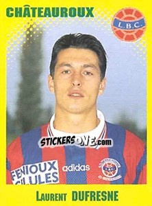 Sticker Laurent Dufresne - FOOT 1997-1998 - Panini