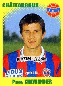 Sticker Pierre Chavrondier - FOOT 1997-1998 - Panini