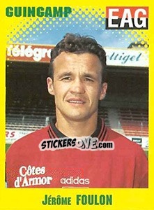 Sticker Jerome Foulon - FOOT 1997-1998 n. 100 - Panini