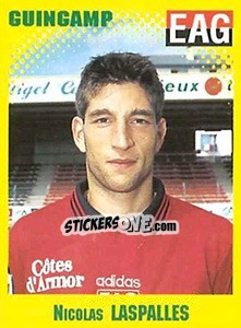 Cromo Nicolas Laspalles - FOOT 1997-1998 - Panini