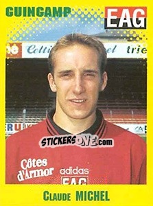 Sticker Claude Michel - FOOT 1997-1998 n. 104 - Panini