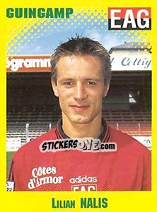 Cromo Lilian Nalis - FOOT 1997-1998 - Panini