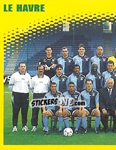 Sticker Équipe - FOOT 1997-1998 - Panini