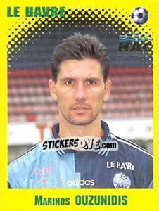 Figurina Marinos Ouzunidis - FOOT 1997-1998 n. 130 - Panini