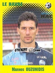 Sticker Marinos Ouzunidis - FOOT 1997-1998 - Panini