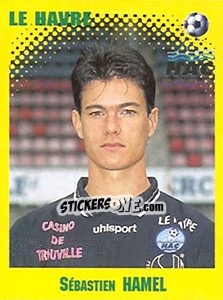 Figurina Sebastien Hamel - FOOT 1997-1998 - Panini