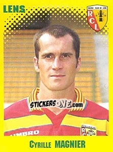 Sticker Cyrille Magnier - FOOT 1997-1998 n. 140 - Panini