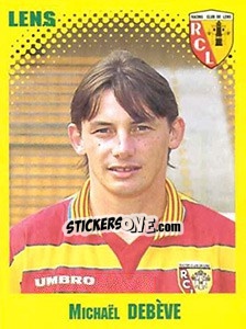 Sticker Michael Debeve - FOOT 1997-1998 - Panini